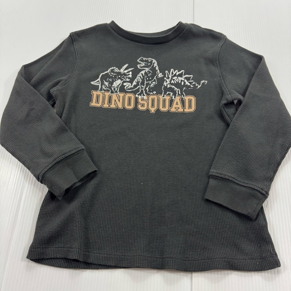 JK98. Garanimals Black Dino Squad Long Sleeve Tee (8)